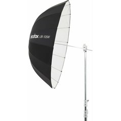 Hluboký bílý parabolický deštník Godox UB-105W (105cm)