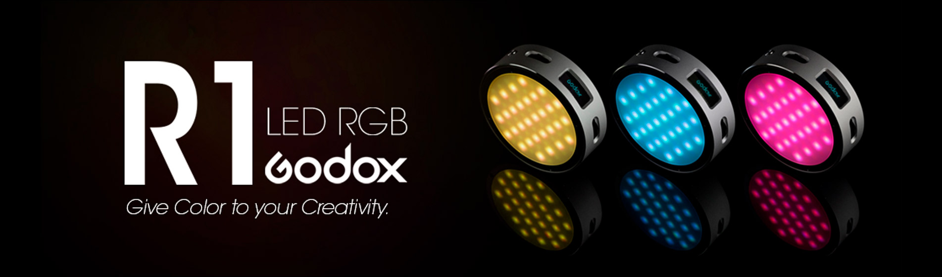 RGB LED light Godox R1 | Godox.cz