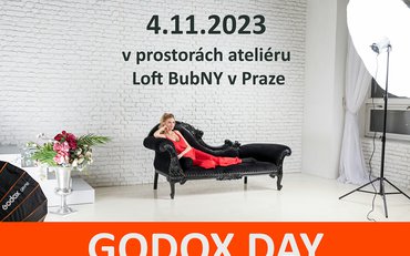 Godox Day 2023 , 4.11.2023 - přijďte se podívat na novinky ze světa Godox