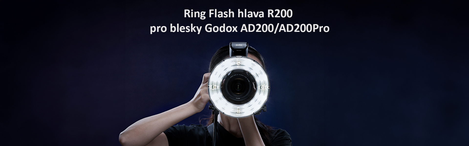 Ring Flash hlava R200