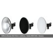 Stříbrný Beauty Dish 55cm s voštinou , Godox BDR-S550 , Bowens , 5
