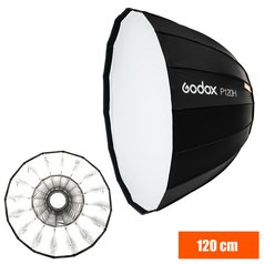 Parabolický Deep Softbox Godox P120H , průměr 120cm , Bowens