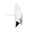 Odrazný deštník 2-v-1 102cm , stříbrný / transparentní , Godox , 2