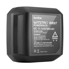 Náhradní baterie WB87 pro blesk GODOX AD600B a AD600BM
