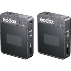 Bezdrátový mikrofon Godox MoveLink II M1, 1x přijímač 3,5mm a 1x vysílač