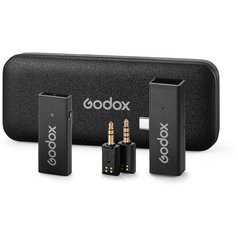 Bezdrátový mikrofon Godox MoveLink Mini UC kit 1, 1x přijímač USB-C a 1x vysílač