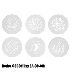 Sada GOBO filtrů SA-09 pro S30